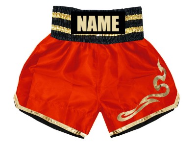  Boks broekjes ontwerpen : KNBSH-002 Rood